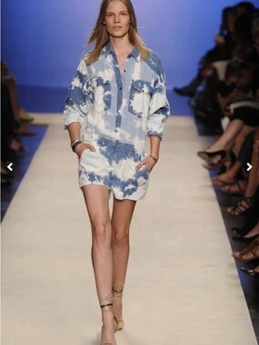 Isabel Marant runway SS2012 tie dye romper